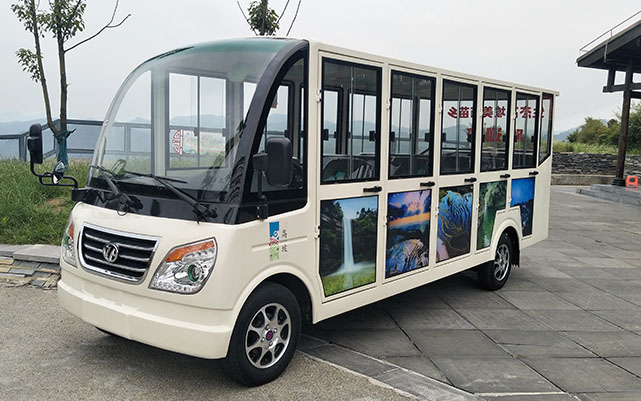 14座封閉式電動觀光車 14座封閉式電動觀光車